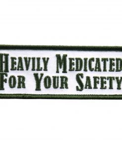 Patches Hot Leathers PPL9593 Heavily Medicated 4"x1" Patch