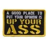 Hot Leathers PPL9604 Up Your Ass 4"x 3" Patch Patches