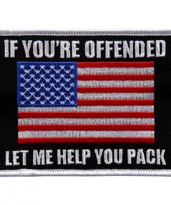 Patches Hot Leathers PPL9615 If You’re Offended 4"x 4" Patch