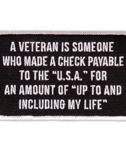 Patches Hot Leathers PPL9717 Veteran 4"x3" Patch