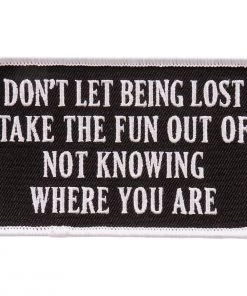 Hot Leathers PPL9720 Being Lost 4"x3" Patch Patches