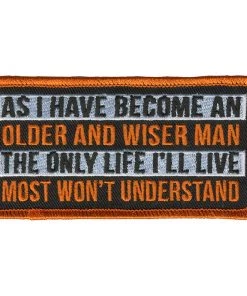 Hot Leathers PPL9779 Wiser Man 4"x 2" Patch Patches