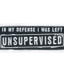 Hot Leathers PPL9806 Unsupervised 4"x 2" Patch Patches