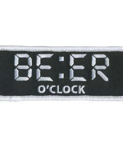 Hot Leathers PPL9808 Beer O'Clock 4"x 2" Patch