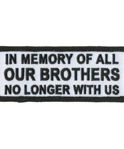 Patches Hot Leathers PPL9813 In Memory Of 4"x 2" Patch