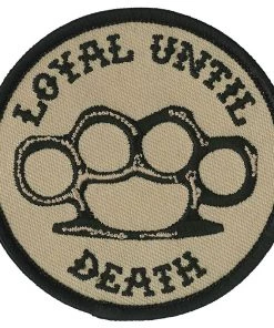 Patches Hot Leathers PPL9817 Loyal Until Death 3"x 3" Patch