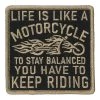 Hot Leathers PPL9828 Like A Motorcycle 3"x 3" Patch Patches