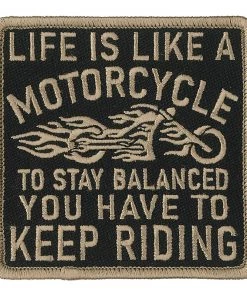 Hot Leathers PPL9828 Like A Motorcycle 3"x 3" Patch Patches