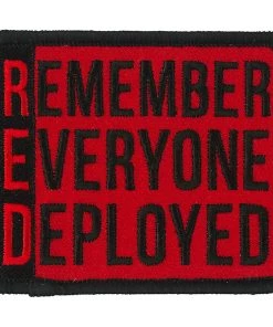 Hot Leathers PPL9863 Remember Deployed 3"x 3" Patch