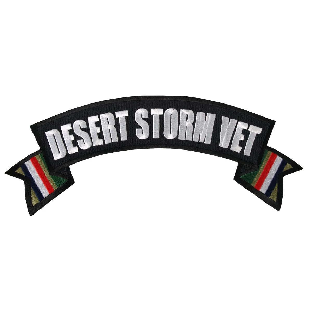 Patches Hot Leathers PPM2003 Desert Storm Vet Banner 11" X 3" Patch