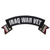 Patches Hot Leathers PPM2106 Iraq War Vet Banner 4" X 1" Patch
