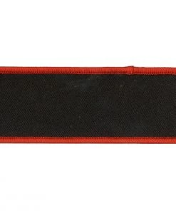 Patches Hot Leathers PPP1001 Blank With Red Trim 4" X 1.5" Patch
