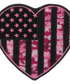 Hot Leathers PPQ1060 Camo Heart 3" Patch Patches