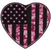 Hot Leathers PPQ1067 Camo Heart 7'' Patch