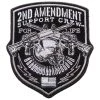 Hot Leathers PPQ1163 Support Shield 4" Patch Patches