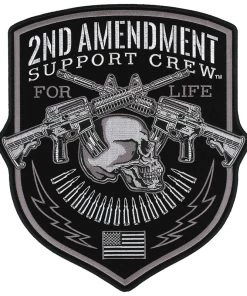 Hot Leathers PPQ1169 Support Shield 12" Patch