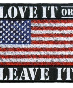 Hot Leathers PPQ1313 Love It Leave It 3.5" Patch Patches