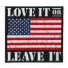 Patches Hot Leathers PPQ1317 Love It Leave It 8" Patch