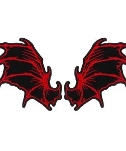 Hot Leathers PPQ1435 Dragon Wings 4" Patch