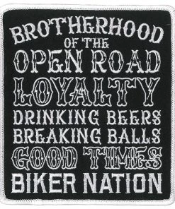 Hot Leathers PPQ1443 Brotherhood Road 5" Patch