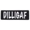 Patches Hot Leathers PPR1010 DILLIGAF Lower Back 10" X 4" Patch