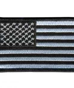 Hot Leathers PPV1049 MULTI And White American Flag Hook And Loop 3" X 2" Patch Patches