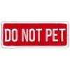 Hot Leathers PPW1012 4 Inch Do Not Pet Patch