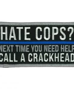 Hot Leathers PPW1015 4 Inch Hate Cops? Patch Patches