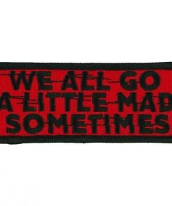 Hot Leathers PPW1016 4 Inch A Little Mad Patch Patches