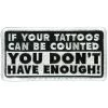 Hot Leathers PPW1025 4 Inch Tattoos Counted Patch Patches