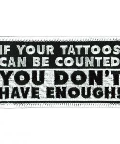 Hot Leathers PPW1025 4 Inch Tattoos Counted Patch Patches