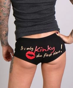 Hot Leathers PTB7283 Its Only Kinky The First Time Ladies Boy Shorts Riding Gear