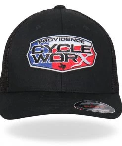 Hot Leathers PWA1005 Official Providence Cycle Worx Texas Patch Hat Riding Gear