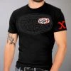 Hot Leathers PWM1001 Official Providence Cycle Worx Red Logo Black T-Shirt