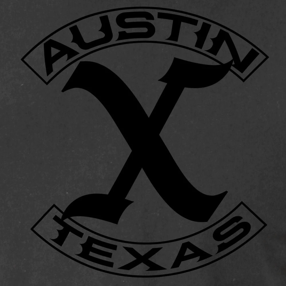 Hot Leathers PWM1003 Official Providence Cycle Worx Texas Flag Heather Charcoal T-Shirt