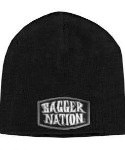 Hot Leathers PYA1014 Official Paul Yaffe's Bagger Nation Black Knit Hat Riding Gear