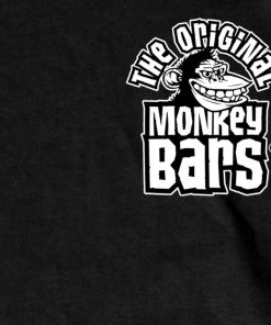 Hot Leathers PYM1034 Official Paul Yaffe's Bagger Nation Monkey Bars Double Sided Black T-Shirt