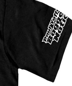 Hot Leathers PYM1034 Official Paul Yaffe's Bagger Nation Monkey Bars Double Sided Black T-Shirt
