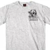 Hot Leathers PYM1038 Official Paul Yaffe's Bagger Nation Monster Double Sided Ash T-Shirt