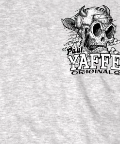 Hot Leathers PYM1038 Official Paul Yaffe's Bagger Nation Monster Double Sided Ash T-Shirt