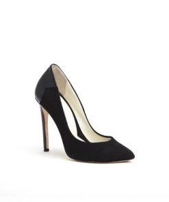 Riding Gear Tiannia Barnes TB-105 ‘Regin’ Black Suede Women’s Pumps