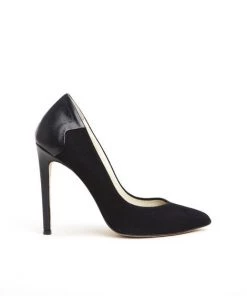 Riding Gear Tiannia Barnes TB-105 ‘Regin’ Black Suede Women’s Pumps