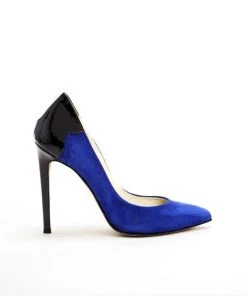 Riding Gear Tiannia Barnes TB-105 ‘Regin’ Cobalt Blue Suede Women’s Pumps