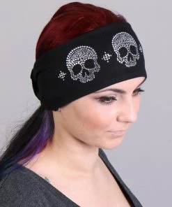 Riding Gear Hot Leathers RWC1002 Original Skulls Bling Wraps