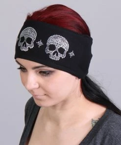 Riding Gear Hot Leathers RWC1002 Original Skulls Bling Wraps