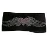 Hot Leathers RWC1003 Original Heart With Wings Bling Wraps Riding Gear