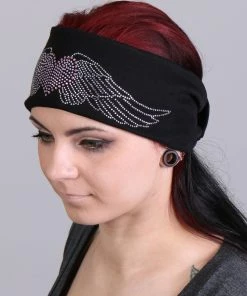 Hot Leathers RWC1003 Original Heart With Wings Bling Wraps Riding Gear