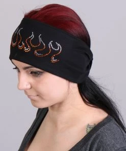 Hot Leathers RWC1007 Original Flames Bling Wraps