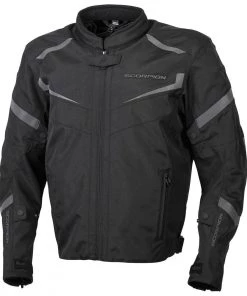 Scorpion EXO Motorcycle Jackets Closeout-Scorpion Phalanx Men's Black Textile Jacket