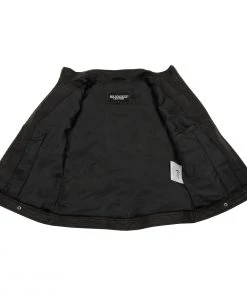 Milwaukee Leather SFL2801 Ladies'Racer' Black Stand Up Collar Leather Jacket Leather Motorcycle Jackets